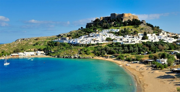 La città di Lindos &amp; L' isola di Rodi