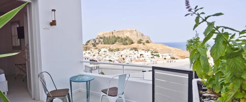 Junior Maisonette with Balcony and Castle View